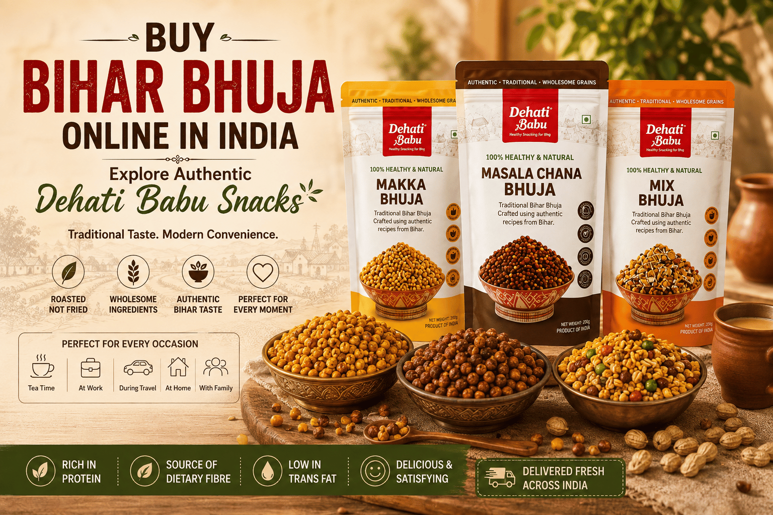 Dehati Babu Bihar Bhuja snacks available to buy online in India